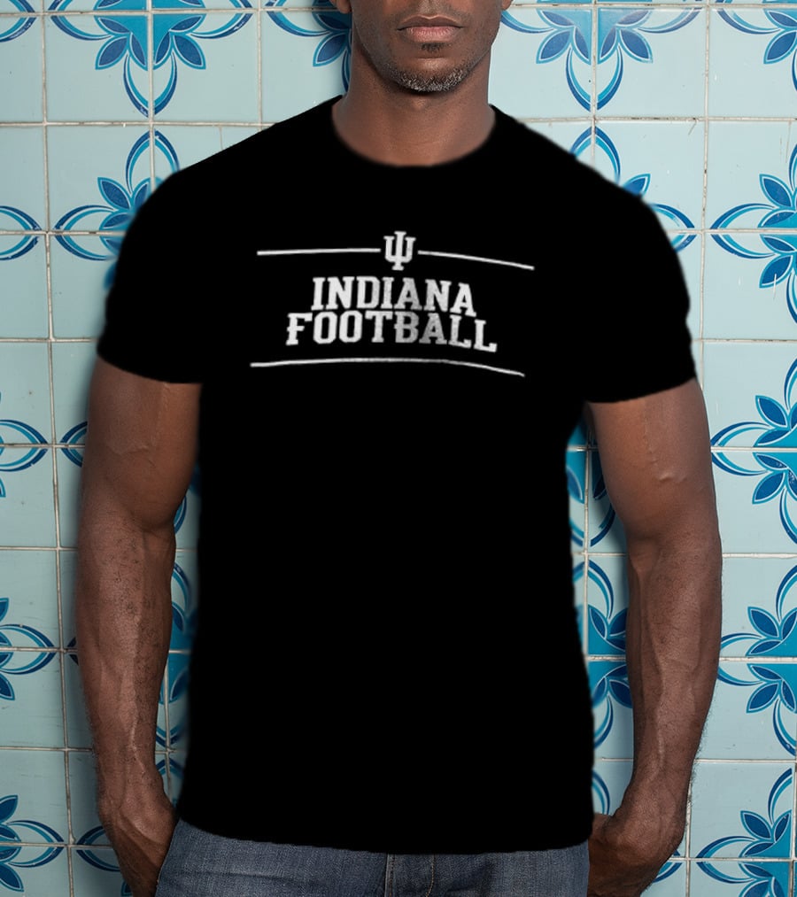 Indiana Hoosiers Football Now Until Forever Coach Caricature T-Shirt