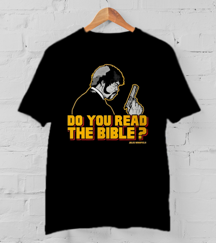 Jules Winnfield Do You Read The Bible Pulp Fiction T-Shirt