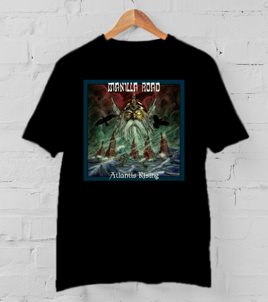 Manilla Road Atlantis Rising Norse Mythology T-Shirt