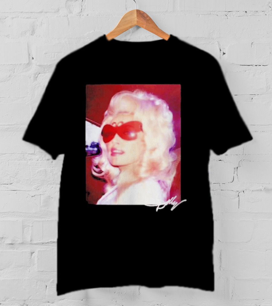 Dolly Parton Iconic Vintage Style With Red Sunglasses T-Shirt