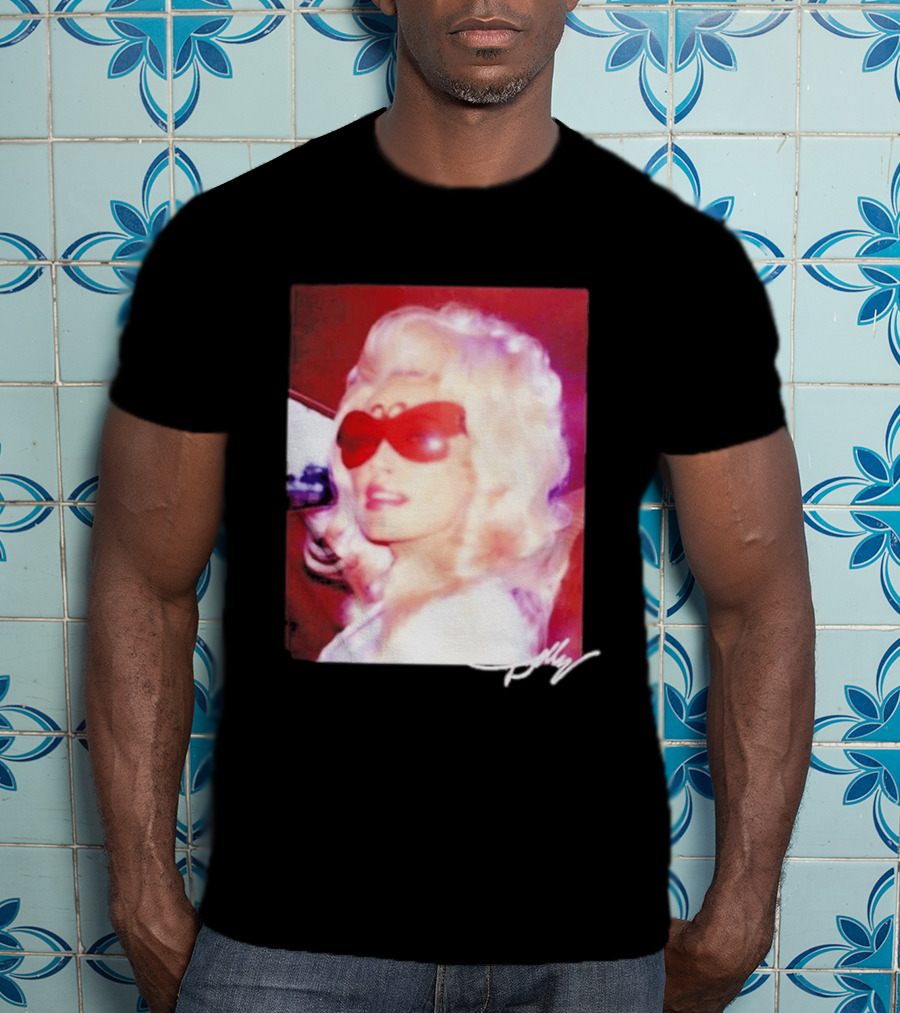 Dolly Parton Iconic Vintage Style With Red Sunglasses T-Shirt