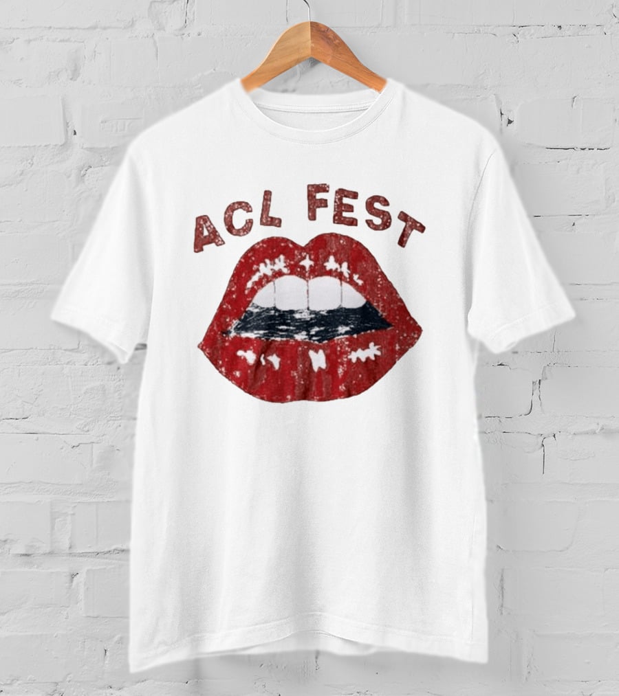 ACL Austin City Limits Fest 2026 Imogene X Willie Lips Lineup T-Shirt