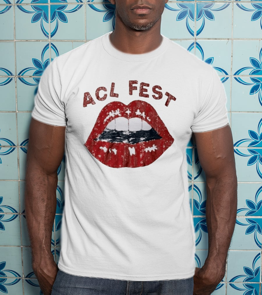 ACL Austin City Limits Fest 2026 Imogene X Willie Lips Lineup T-Shirt