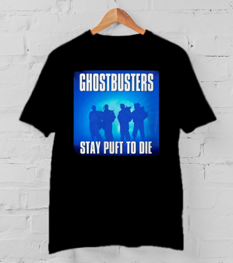 Ghostbusters Stay Puft To Die Marshmallow Man Classic Movie T-Shirt
