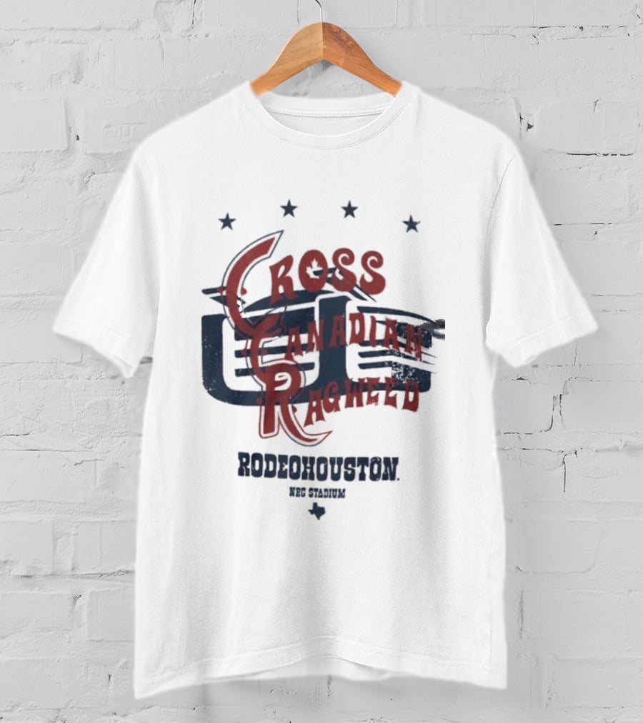 Cross Canadian Ragweed RodeoHouston NRG Stadium Texas Stars T-Shirt