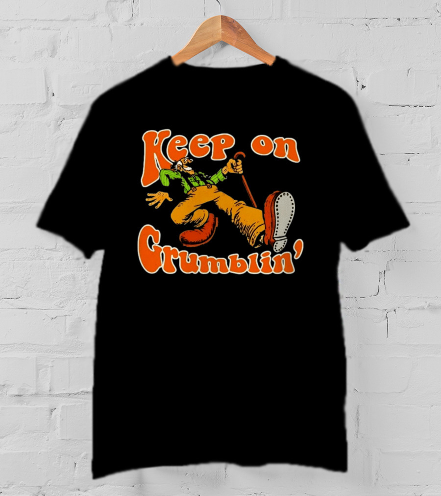 Keep On Grumblin' Cartoon Old Man T-Shirt
