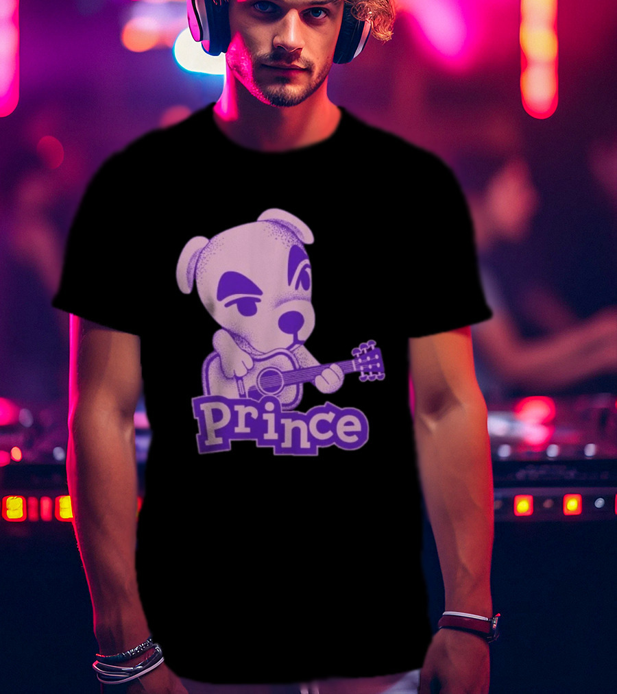 KK Slider Prince Life Is Just A Party And Parties Aren't Meant To Last Purple Guitar T-Shirt