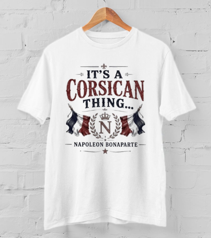 It's A Corsican Thing Napoleon Bonaparte T-Shirt