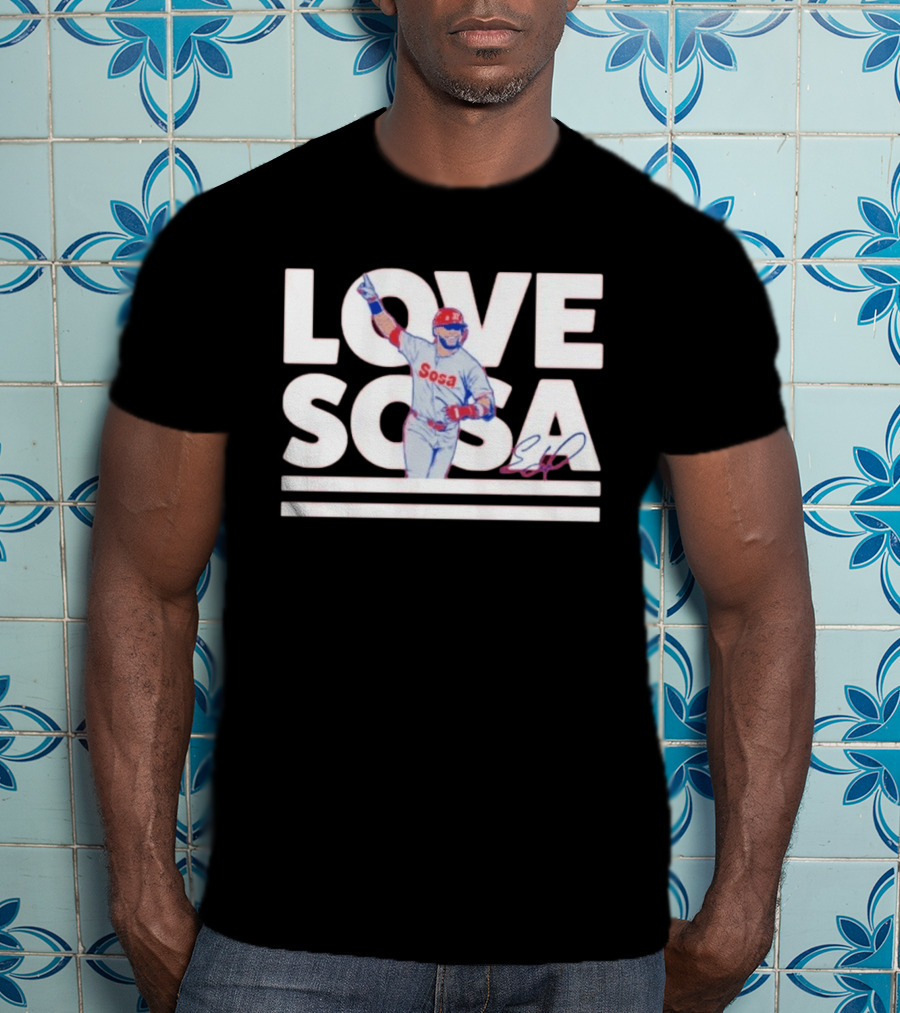 Love Sosa Edmundo Philadelphia Phillies Signature Celebration T-Shirt