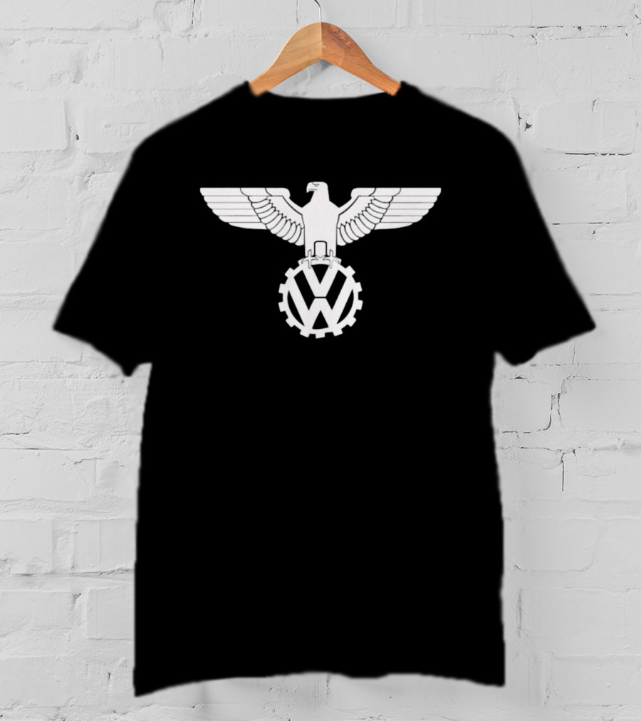 Volkswagen Eagle VW Automotive Emblem Icon With Cogwheel Wings T-Shirt