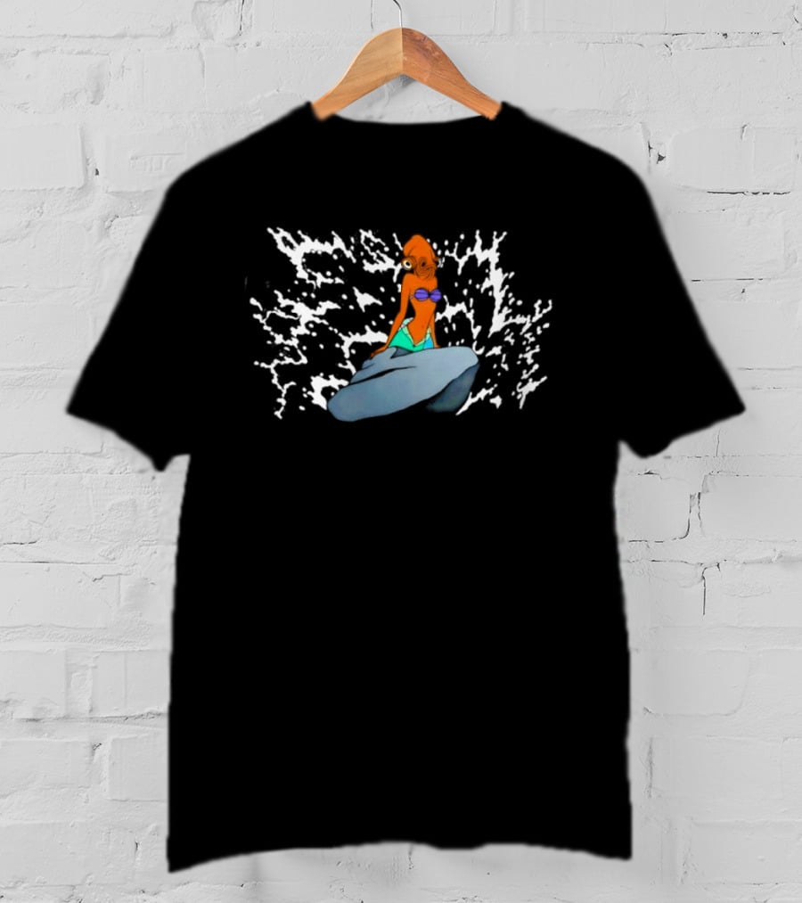 Admiral Ackbar Mermaid Star Wars Mashup T-Shirt