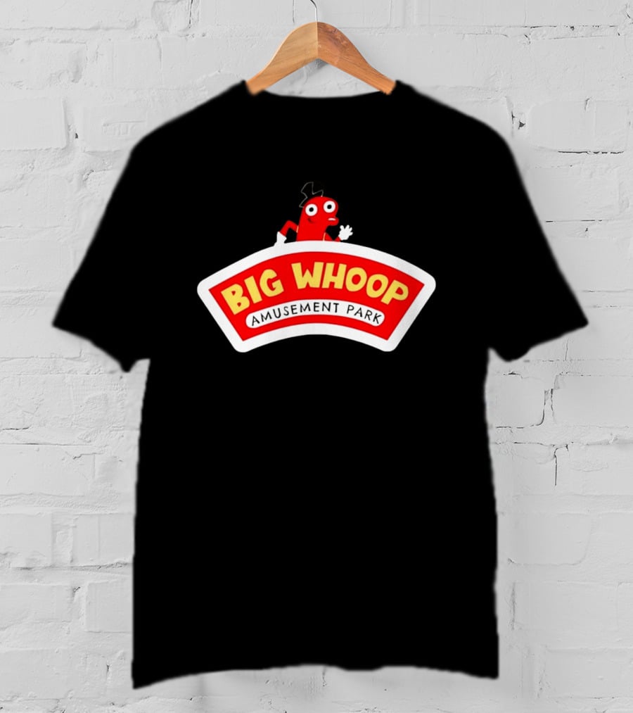 Big Whoop Amusement Park Secret Of Monkey Island T-Shirt