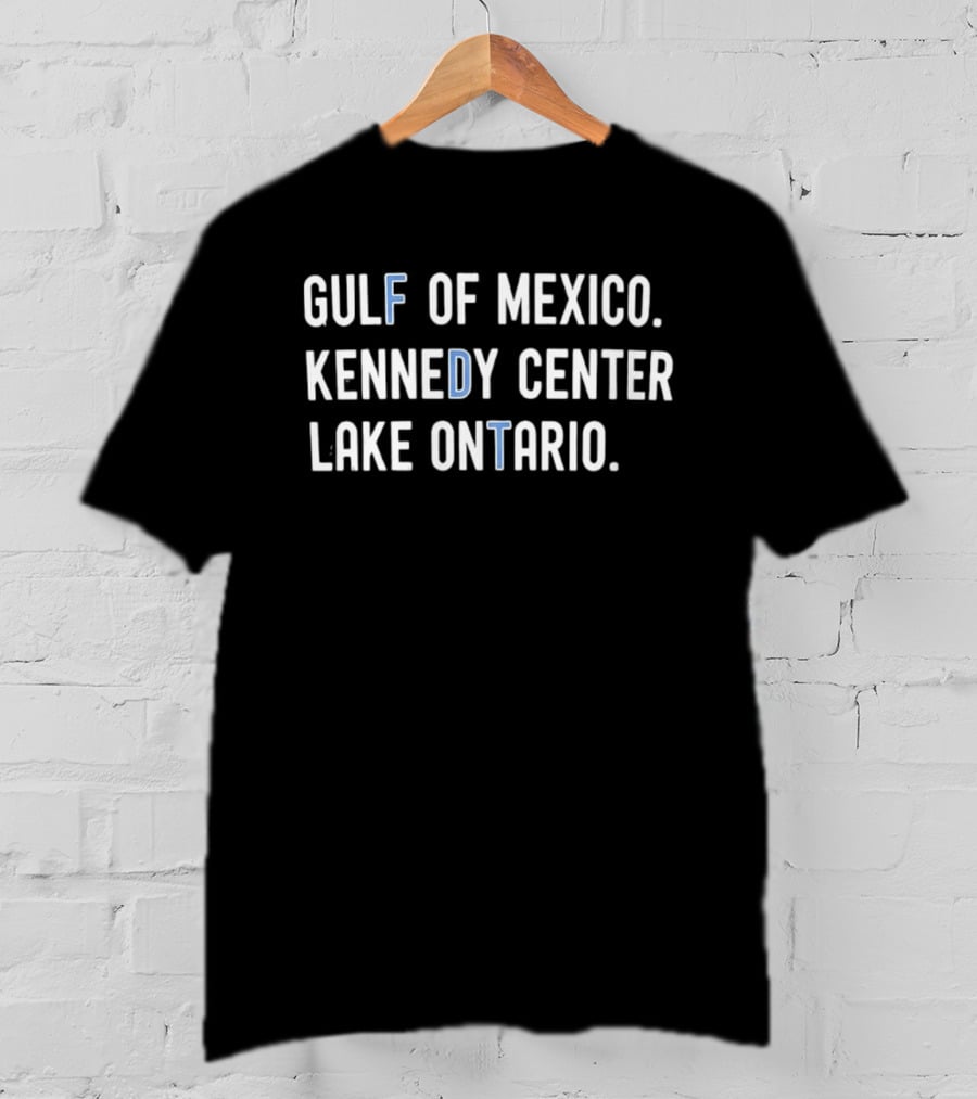 Gulf Of Mexico Kennedy Center Lake Ontario T-Shirt