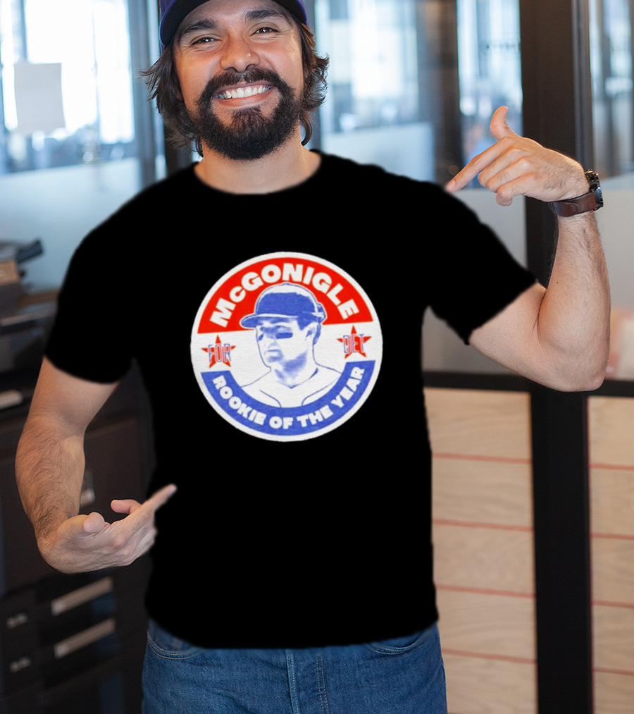 Kevin McGonigle Rookie Of The Year Detroit Baseball Stars T-Shirt