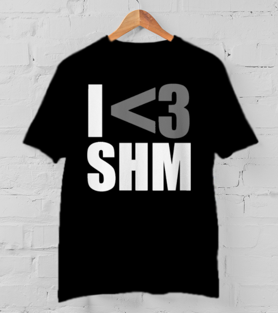 I Love Swedish House Mafia SHM Enthusiast Black T-Shirt