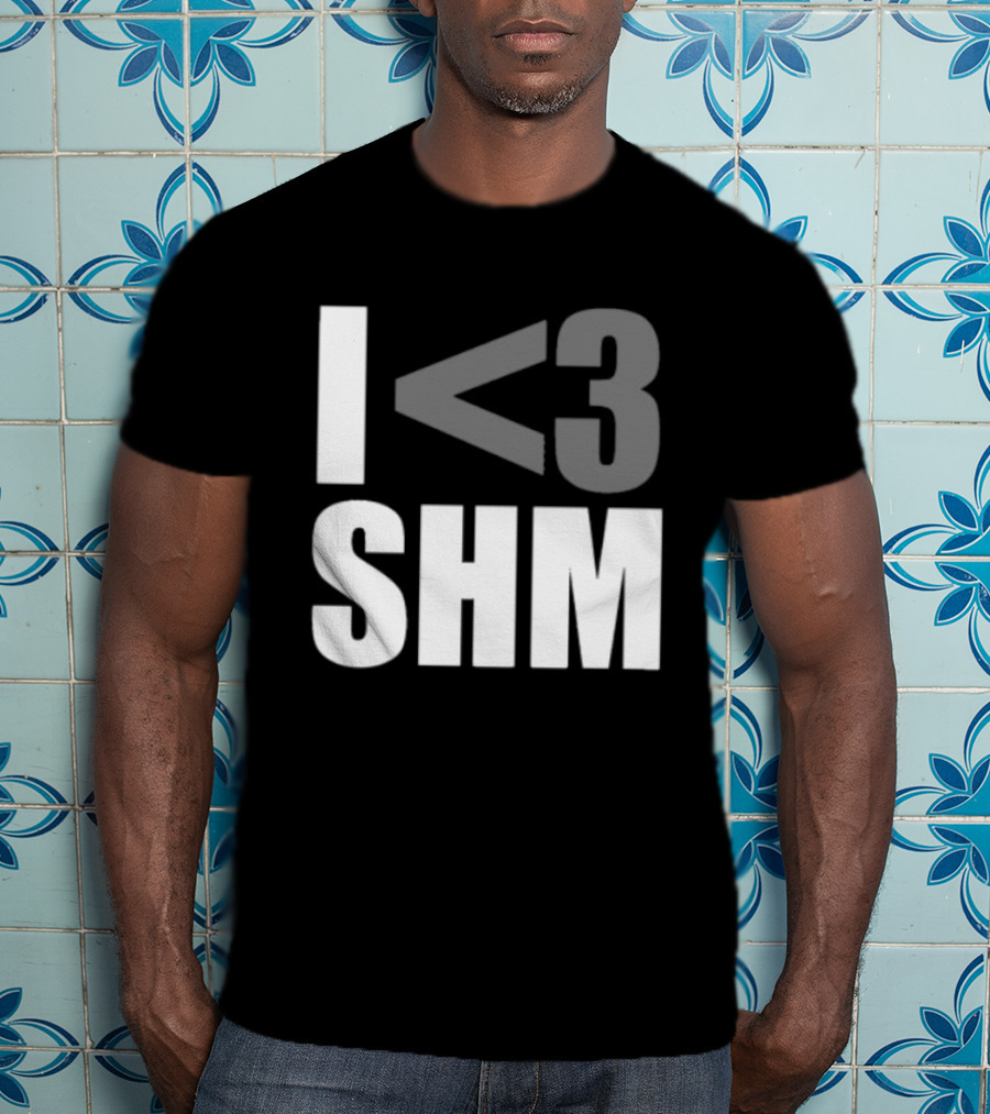 I Love Swedish House Mafia SHM Enthusiast Black T-Shirt