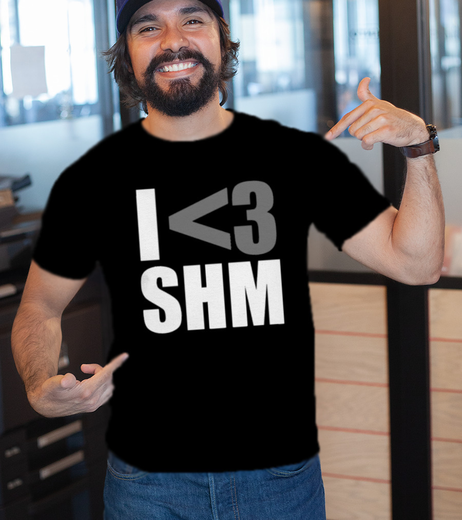 I Love Swedish House Mafia SHM Enthusiast Black T-Shirt