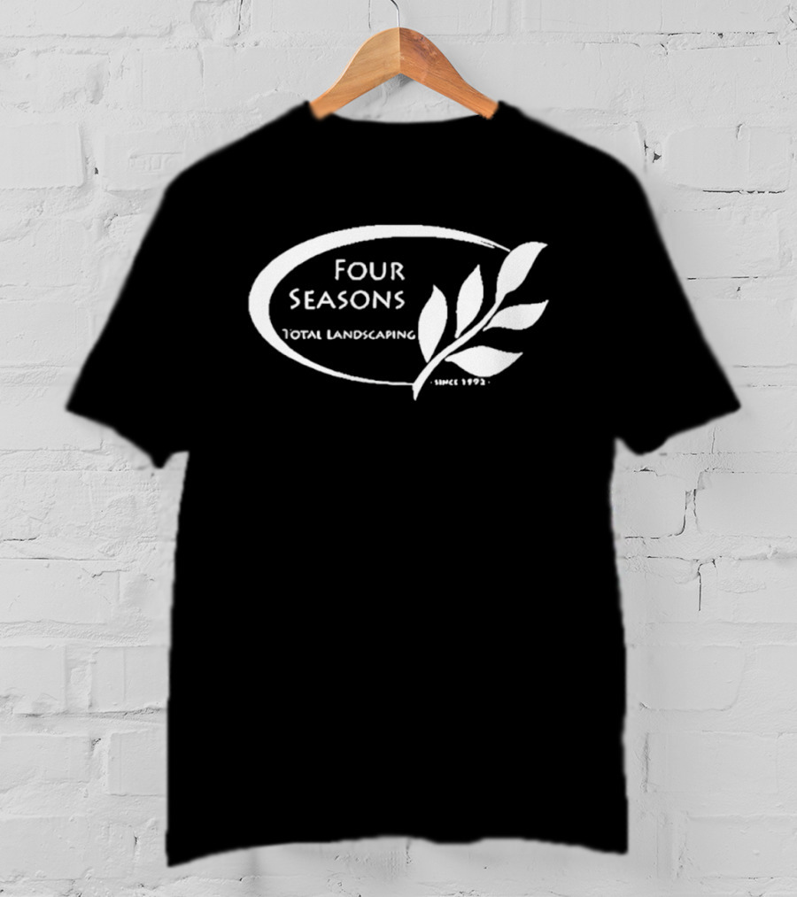 Four Seasons Total Landscaping Since 1992 Leaf T-Shirt