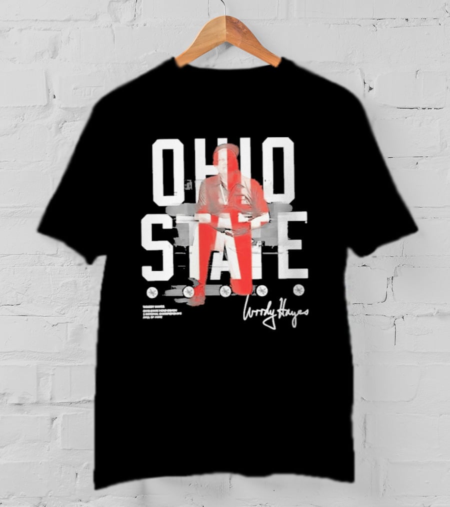 Woody Hayes Ohio State 75th Anniversary T-Shirt