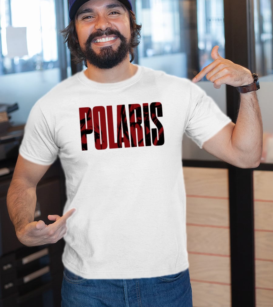 Armada Store Polaris Extermination Graphic Red And Black T-Shirt