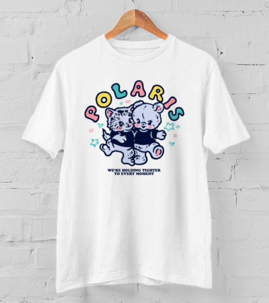 POLARIS Armada Store Cute Bear And Kitten T-Shirt
