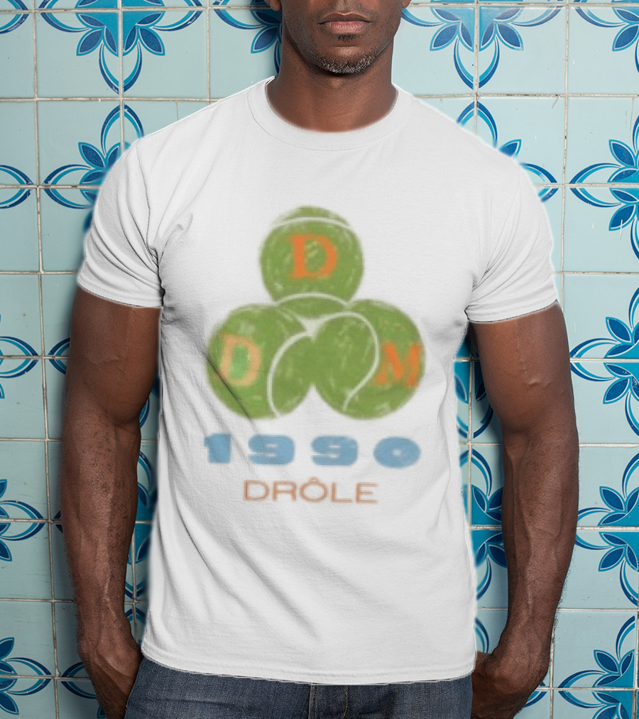Droles De Monsieur 1990 DDM Tennis Balls T-Shirt