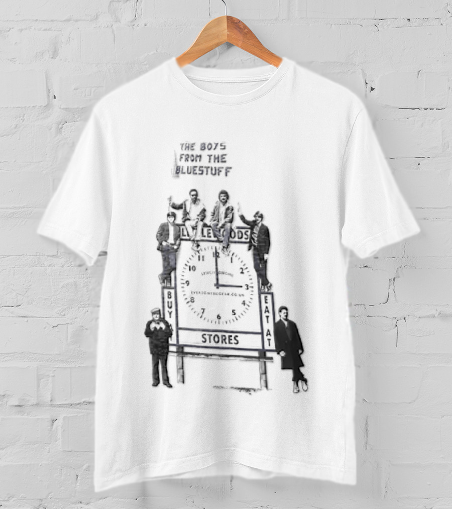 Everton FC Bernard Hill Yosser Hughes The Boys From Blue Stuff Men On 1985 T-Shirt