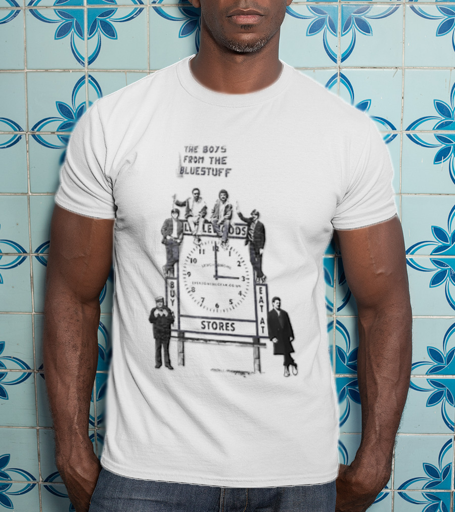 Everton FC Bernard Hill Yosser Hughes The Boys From Blue Stuff Men On 1985 T-Shirt
