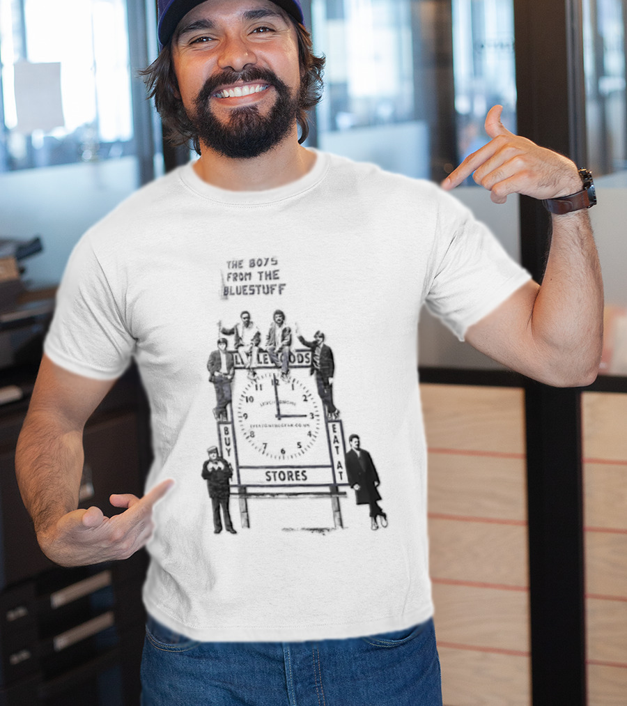 Everton FC Bernard Hill Yosser Hughes The Boys From Blue Stuff Men On 1985 T-Shirt