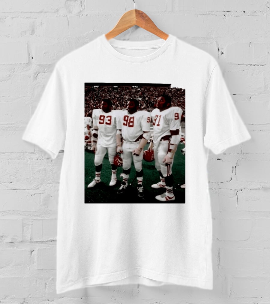 Oklahoma Sooners Football Players 93 98 91 On Field Sports Team Fan Gear T-Shirt