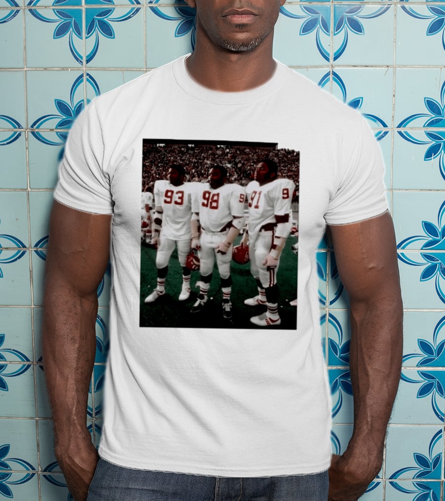 Oklahoma Sooners Football Players 93 98 91 On Field Sports Team Fan Gear T-Shirt