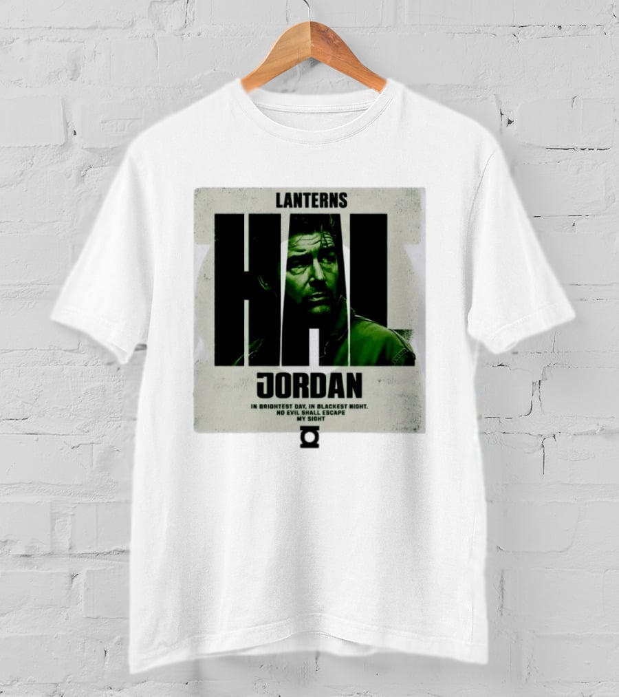 Hal Jordan Lanterns In Brightest Day In Blackest Night No Evil Shall Escape My Sight T-Shirt