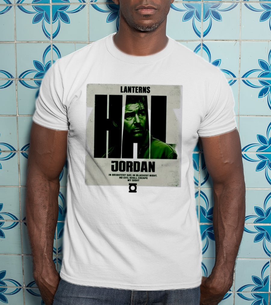 Hal Jordan Lanterns In Brightest Day In Blackest Night No Evil Shall Escape My Sight T-Shirt