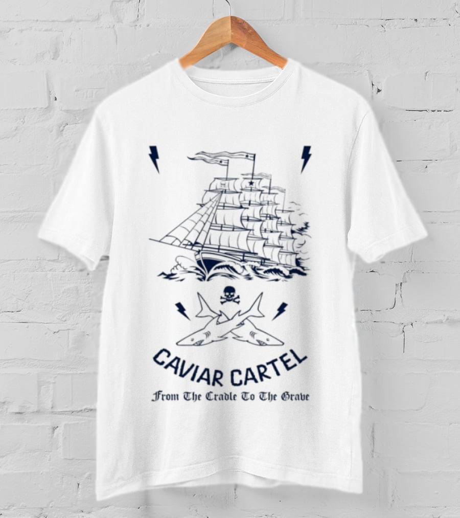 Ssur Store Caviar Cartel From The Crime To The Coast T-Shirt