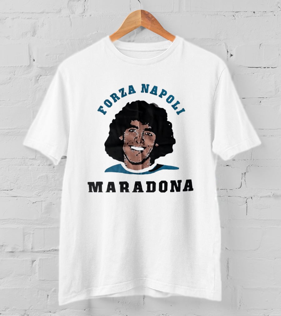 Forza Napoli Maradona Football Legend T-Shirt