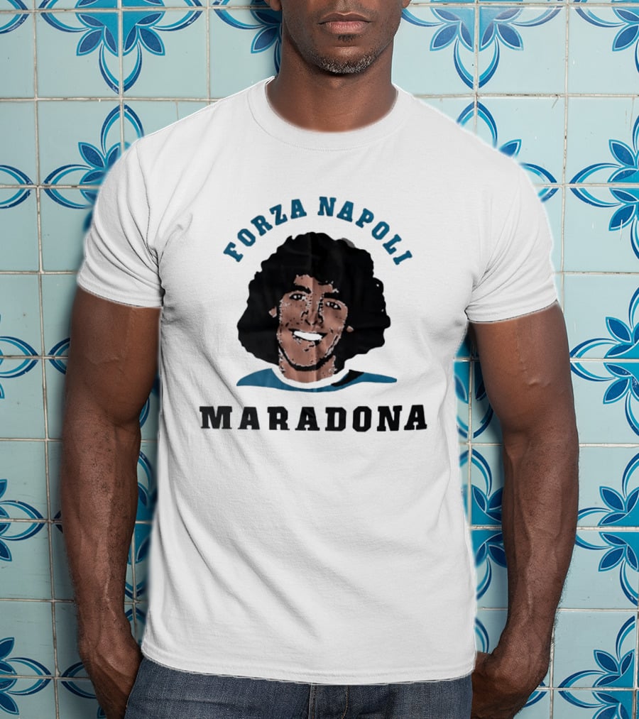 Forza Napoli Maradona Football Legend T-Shirt