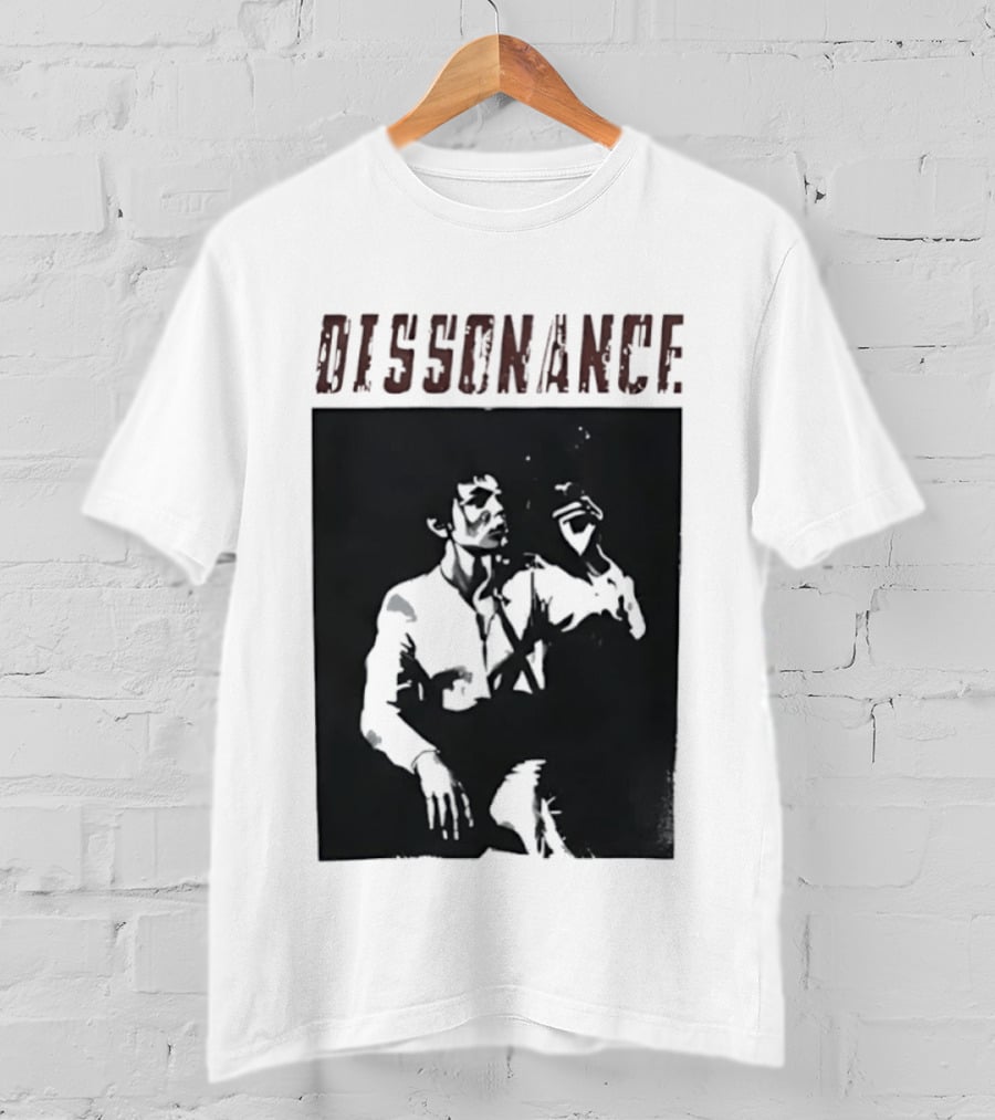 Dissonance Bruce Lee Distressed T-Shirt