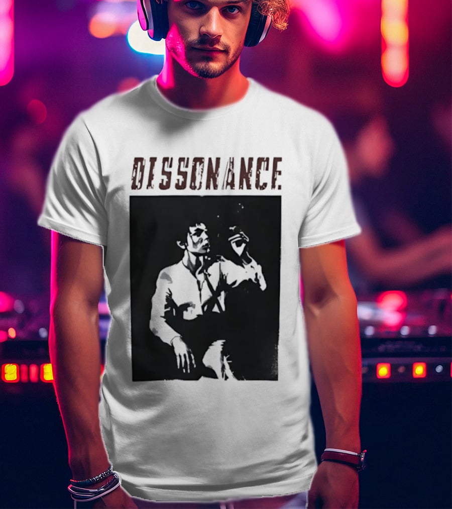 Dissonance Bruce Lee Distressed T-Shirt