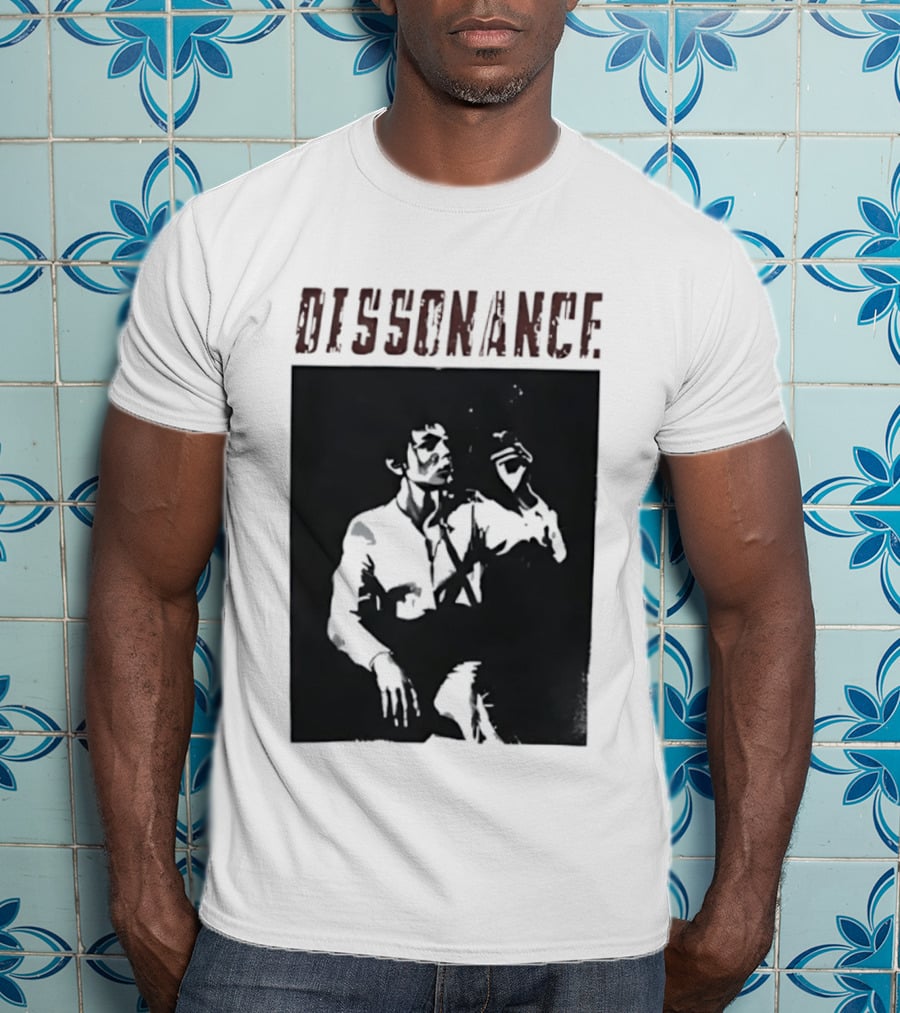 Dissonance Bruce Lee Distressed T-Shirt