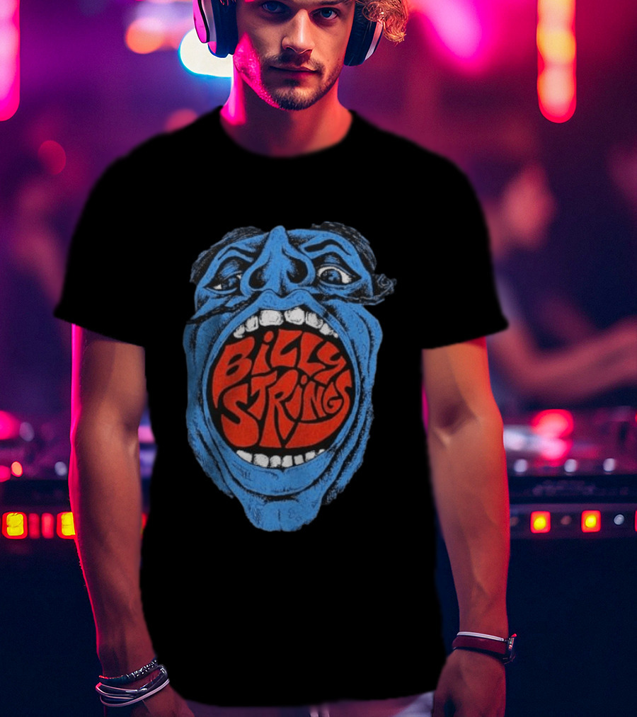 Billy Strings Ionia Freak Fair 2026 Big Face I'm A Freak For Bluegrass T-Shirt