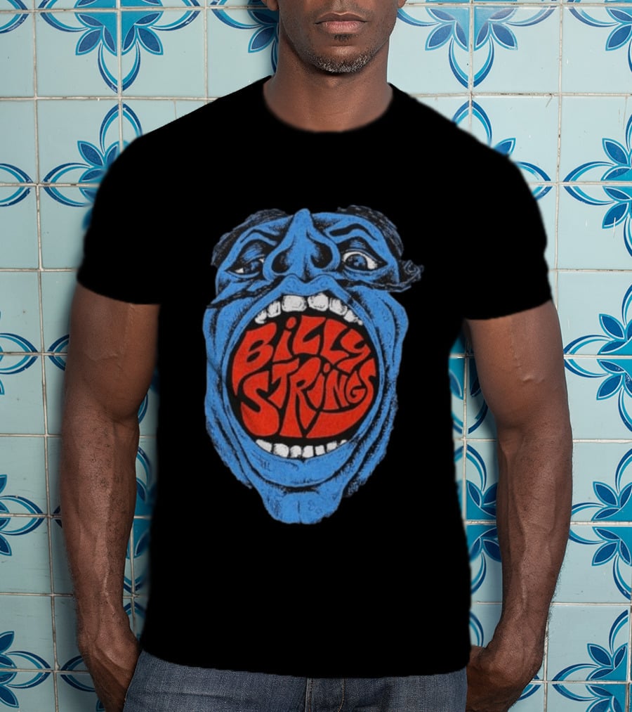 Billy Strings Ionia Freak Fair 2026 Big Face I'm A Freak For Bluegrass T-Shirt