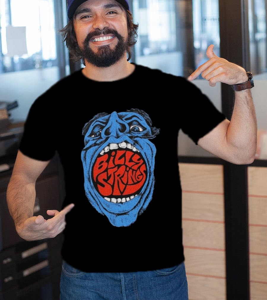 Billy Strings Ionia Freak Fair 2026 Big Face I'm A Freak For Bluegrass T-Shirt