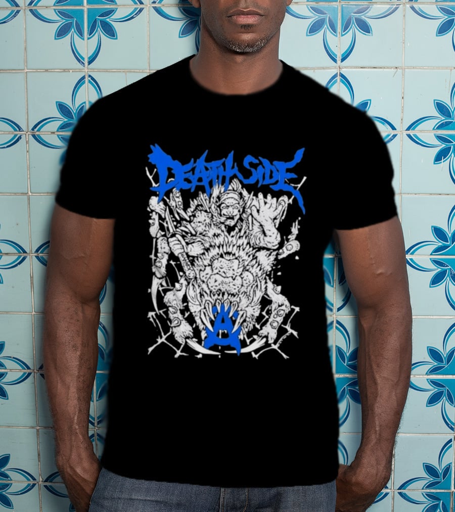 Death Side Band Hardcore Punk Anarchy Monster T-Shirt