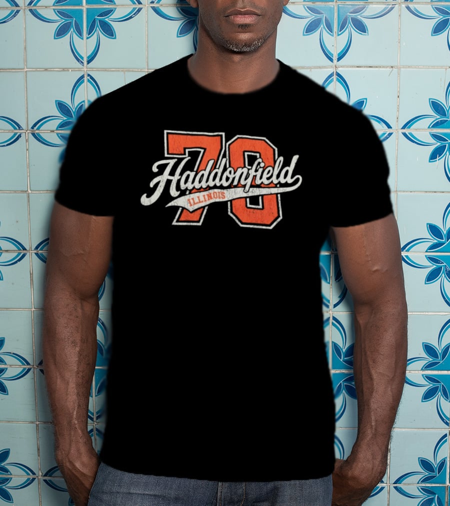 Distressed Haddonfield Illinois 78 T-Shirt