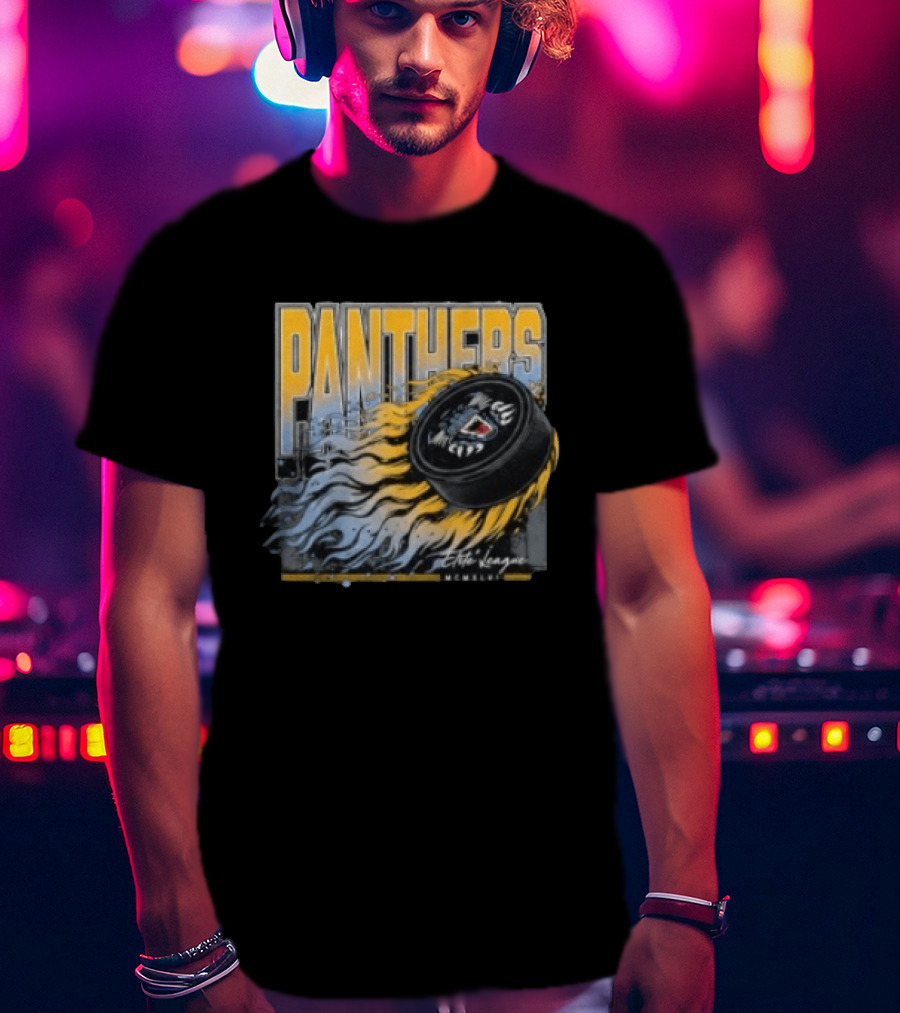 Panthers Store 26 27 Puck Elite League T-Shirt