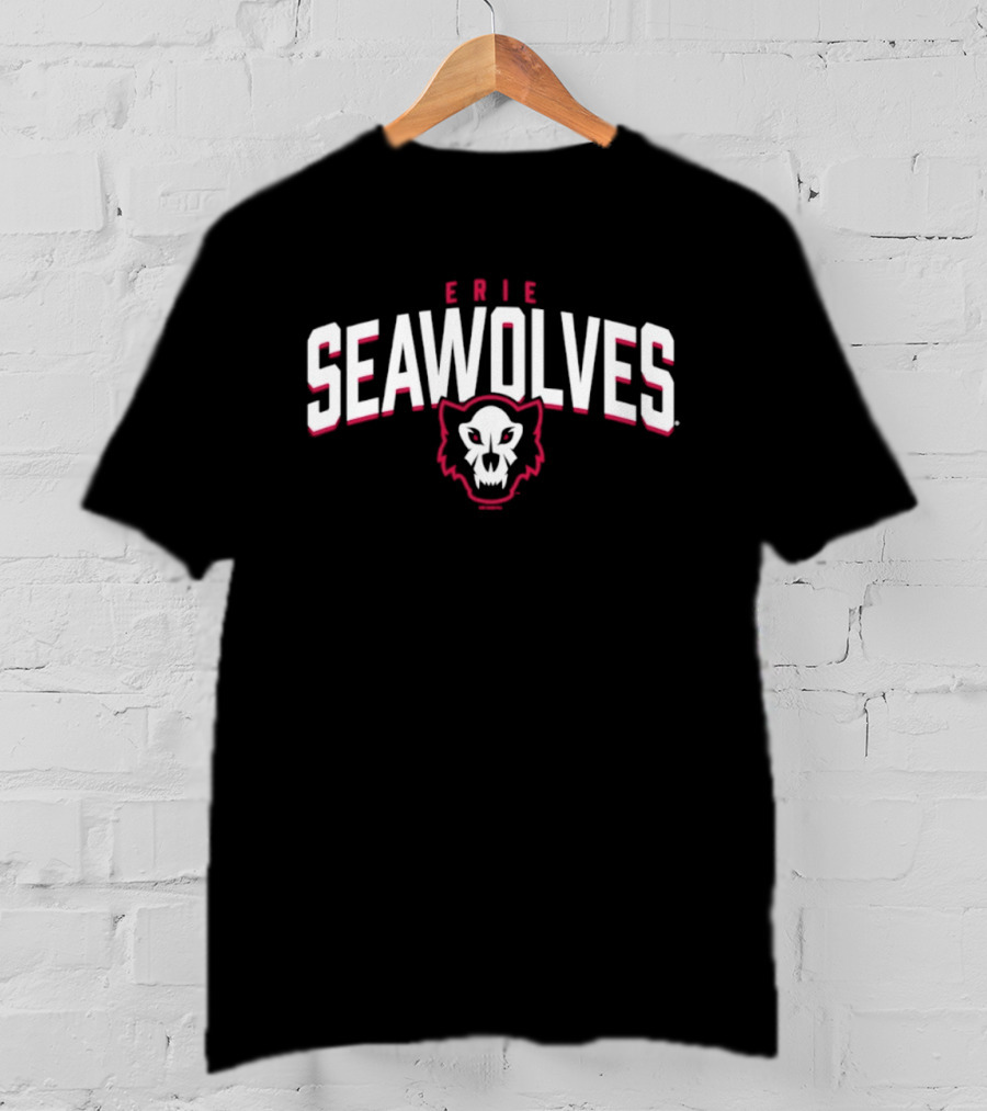 Erie SeaWolves Minor League Baseball Team T-Shirt