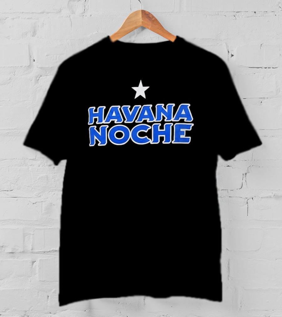 Havana Noche Star Decoration Cuba Night Travel T-Shirt