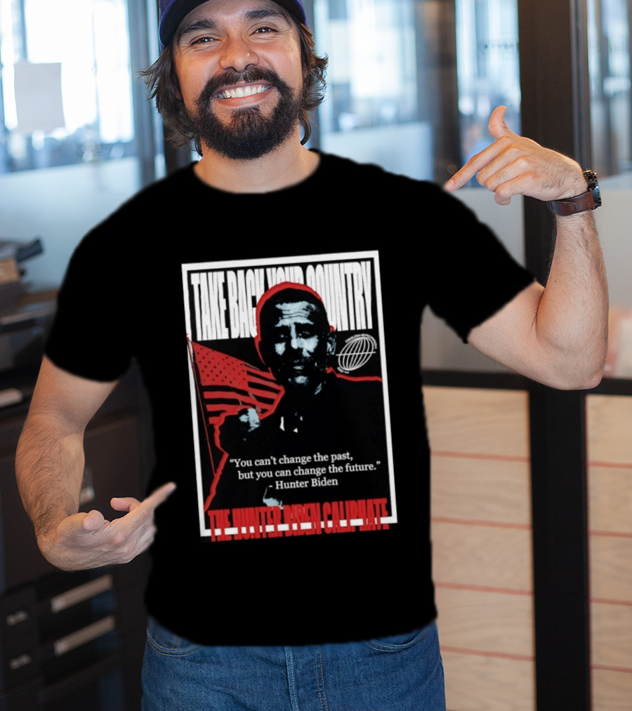 Take Back Your Country The Hunter Biden Caliphate American Flag T-Shirt