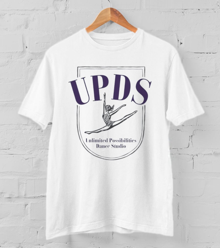 Unlimited Possibilities Dance Studio UPDS Leaping Dancer T-Shirt