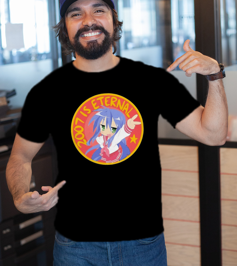 Konata Izumi 2007 Is Eternal Lucky Star Anime T-Shirt